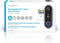 Nedis SmartLife Videodeurbel - Wi-Fi - Batterij Gevoed - Full HD 1080p - Cloud Opslag (optioneel) / microSD (niet inbegrepen) - IP54 - Met bewegingssensor - Nachtzicht - Grijs
