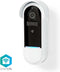 Nedis SmartLife Videodeurbel - Wi-Fi - Batterij Gevoed / Transformator - Full HD 1080p - Cloud Opslag (optioneel) / microSD (niet inbegrepen) - IP54 - Met bewegingssensor - Nachtzicht - Wit