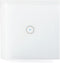 Nedis SmartLife Wandschakelaar - Wi-Fi - Enkel - Muurmontage - 1000 W - Android / IOS - Glas - Wit