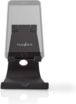 Nedis Smartphone / Tablet-Standaard - Verstelbare standen - Kantoorgebruik / Thuisgebruik - Voor het bekijken van films