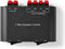 Nedis Speaker Control Box - 2 poort(en) - Klemmen - Luidspreker Impedantie: 4-16 Ohm - Maximale Belasting per Kanaal: 150 W - Aluminium - Zwart