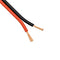 Nedis Speaker-Kabel - 2 x 1.50 mm² - Koper - 100.0 m - Rond - PVC - Rood / Zwart - Rol