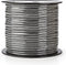 Nedis Speaker-Kabel - 2 x 2.50 mm² - Koper - 100.0 m - Rond - PVC - Donkergrijs - Rol
