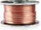 Nedis Speaker-Kabel - 2 x 2.50 mm² - Koper - 100.0 m - Rond - PVC - Transparant - Rol
