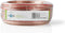 Nedis Speaker-Kabel - 2 x 4.00 mm² - CCA - 15.0 m - Rond - PVC - Transparant - Folieverpakking