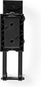 Nedis Speakerbeugel - Geschikt voor Sonos® One SL™ / Sonos® One™ / Sonos® PLAY:1™ - Wand - 3 kg - Draaibaar / Kantelbaar / Zwenken - Kantelbaar - Draaibaar - Staal - Zwart