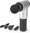 Nedis Sportmassagepistool - Batterij Gevoed - Ingebouwde Lithium-Ion - Oplaadbaar - 6 Massage Modes - 4 Verwisselbare Hulpstukken - Grijs / Zwart
