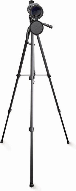 Nedis Spotting Scope - Vergrotingsbereik: 20-60 - Diameter objectieflens: 60 mm - Gezichtsveld: 38 m - Dioptrische correctie - Inclusief reistas - Zwart