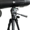Nedis Spotting Scope - Vergrotingsbereik: 20-60 - Diameter objectieflens: 60 mm - Gezichtsveld: 38 m - Dioptrische correctie - Inclusief reistas - Zwart