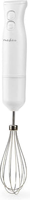 Nedis Staafmixer - 400 W - Snelheidsinstellingen: 2-Snelheden - Hakmachine - Wit