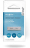 Nedis Stereo-Audioadapter - 3,5 mm Female - 3,5 mm Female - Vernikkeld - Recht - Metaal - Zilver - 1 Stuks - Doos