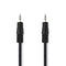 Nedis Stereo-Audiokabel | 2,5 mm Male - 2,5 mm Male | 1,0 m | Zwart