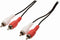 Nedis Stereo-Audiokabel - 2x RCA Male - 2x RCA Male - Vernikkeld - 5.00 m - Rond - Zwart - Doos