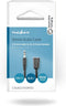 Nedis Stereo-Audiokabel - 3,5 mm Male - 2x 3,5 mm Female - Vernikkeld - 0.20 m - Rond - Doos