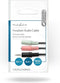 Nedis Stereo-Audiokabel - 3,5 mm Male - 2x 3,5 mm Female - Vernikkeld - 0.20 m - Rond - Zwart - Envelop