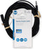 Nedis Stereo-Audiokabel - 3,5 mm Male - 3,5 mm Female - Vernikkeld - 5.00 m - Rond - Zwart - Label