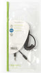Nedis Stereo-Audiokabel - 3,5 mm Male - 3,5 mm Male - Vernikkeld - 1.00 m - Gekruld - Zwart - Envelop