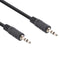 Nedis Stereo-Audiokabel - 3,5 mm Male - 3,5 mm Male - Vernikkeld - 2.00 m - Rond - Zwart - Label
