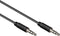 Nedis Stereo-Audiokabel - 3,5 mm Male - 3,5 mm Male - Vernikkeld - 10.0 m - Rond - Zwart - Label