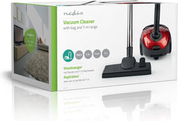 Nedis stofzuiger met zak 700w 1,5l.