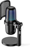 Nedis Streaming- en Gamingmicrofoon - Gebruikt voor: Desktop / Notebook - USB Type-A - Aan/uit knop - POP Filter