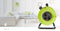 Nedis Stroomhaspel - Randaarde stekker - 25.0 m - 3000 W - 16 A - Soort aarding: Zijcontacten - 230 V AC 50/60 Hz - Hoek van stopcontact: 90 ° - H05VV-F 3G 1,5 mm² - Zekering: Ja - Groen / Zwart