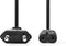 Nedis Stroomkabel - Euro Male - IEC-320-C7 - Recht - Recht - Vernikkeld - 2.00 m - Plat - PVC - Zwart - Doos