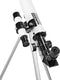 Nedis Telescoop - Diafragma: 50 mm - Brandpuntsafstand: 600 mm - Finderscope: 5 x 24 - Maximale werkhoogte: 125 cm - Tripod - Wit / Zwart