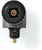Nedis TosLink-Adapter - Toslink Female - TosLink Male - 90° Gehoekt - Aluminium - Gun Metal Grijs - 1 Stuks - Doos