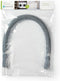 Nedis Uitrekbare afvoerslang - 24/19 mm - 29/22 mm - 0.5 Bar - 50 °C - 2.00 m - Schotel / Wasmachine - PVC - Grijs