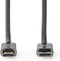 Nedis Ultra High Speed HDMI-Kabel - HDMI Connector - HDMI Connector - 8K@60Hz - 48 Gbps - 5.00 m - Rond - 6.7 mm - Gun Metal Grijs - Cover Box