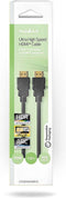 Nedis Ultra High Speed HDMI-Kabel - HDMI Connector - HDMI Connector - 8K@60Hz - 48 Gbps - 1.00 m - Rond - 6.0 mm - Zwart - Doos