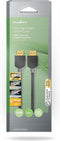 Nedis Ultra High Speed HDMI-Kabel - HDMI Connector - HDMI Connector - 8K@60Hz - 48 Gbps - 3.00 m - Rond - 6.7 mm - Antraciet - Doos