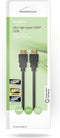 Nedis Ultra High Speed HDMI-Kabel - HDMI Connector - HDMI Connector - 8K@60Hz - 48 Gbps - 3.00 m - Rond - 6.7 mm - Zwart - Doos