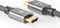 Nedis Ultra High Speed HDMI-Kabel - HDMI Connector - HDMI Connector - 8K@60Hz - 48 Gbps - 3.00 m - Rond - 6.7 mm - Gun Metal Grijs - Cover Box