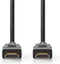 Nedis Ultra High Speed HDMI-Kabel - HDMI Connector - HDMI Connector - 8K@60Hz - 48 Gbps - 1.00 m - Rond - 6.0 mm - Zwart - Doos