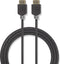 Nedis Ultra High Speed HDMI-Kabel - HDMI Connector - HDMI Connector - 8K@60Hz - 48 Gbps - 1.00 m - Rond - 6.0 mm - Zwart - Doos