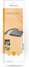 Nedis USB-C Adapter - USB 3.2 Gen 1 - USB-C Male - 2x HDMI - 4K@30Hz - 0.10 m - Rond - Vernikkeld - PVC - Zwart - Doos