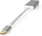 Nedis USB-C Adapter - USB 3.2 Gen 1 - USB-C Male - DisplayPort Female - 0.20 m - Rond - Verguld - Gevlochten / Nylon - Zilver - Cover Window Box