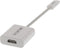 Nedis USB-C Adapter - USB 3.2 Gen 1 - USB-C Male - HDMI Output - 4K@30Hz - 0.20 m - Rond - Vernikkeld - PVC - Wit - Envelop