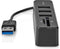 Nedis USB-Hub - 1x USB-A - 3x USB A Female - 5-Poorts poort(en) - USB 2.0 - USB Gevoed - SD & MicroSD