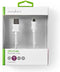 Nedis USB-Kabel - USB 2.0 - USB-A Male - USB Micro-B Male - 12 W - 480 Mbps - Vernikkeld - 2.00 m - Rond - PVC - Wit - Doos