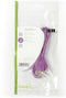 Nedis USB-Kabel - USB 2.0 - USB-A Male - USB Micro-B Male - 2.5 W - 480 Mbps - Vernikkeld - 1.00 m - Plat - PVC - Violet - Polybag