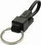Nedis USB-Kabel - USB 2.0 - USB-A Male - USB Micro-B Male - 480 Mbps - Vernikkeld - 1.00 m - Plat - PVC - Zwart - Envelop