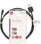 Nedis USB-Kabel - USB 2.0 - USB-A Male - USB Micro-B Male - 7.5 W - 480 Mbps - Vernikkeld - 1.00 m - Rond - PVC - Zwart - Label