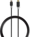 Nedis USB-Kabel - USB 2.0 - USB-C Male - USB Micro-B Male - 60 W - 480 Mbps - Verguld - 1.00 m - Rond - PVC - Antraciet - Window Box