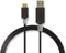 Nedis USB-Kabel - USB 3.2 Gen 1 - USB-A Male - USB-C Male - 60 W - 5 Gbps - Verguld - 1.00 m - Rond - PVC - Antraciet - Window Box