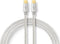 Nedis USB-Kabel - USB 3.2 Gen 1 - USB-C Male - USB-C Male - 60 W - 4K@60Hz - 5 Gbps - Verguld - 1.00 m - Rond - Gevlochten / Nylon - Aluminium - Cover Window Box