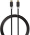 Nedis USB-Kabel - USB 3.2 Gen 1 - USB-C Male - USB-C Male - 60 W - 4K@60Hz - 5 Gbps - Vernikkeld - 1.00 m - Rond - PVC - Antraciet - Window Box
