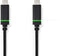 Nedis USB-Kabel - USB 3.2 Gen 1 - USB-C Male - USB-C Male - 60 W - 4K@60Hz - 5 Gbps - Vernikkeld - 2.00 m - Rond - PVC - Zwart - Doos